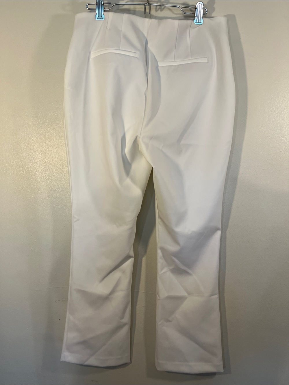 Rachel Zoe White Stretch Boot-Cut Pants - Picture 2 of 4